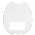 Music Man Stingray 4-String Bass Pickguard - 30+ Colors 3-Ply White - Ploutone