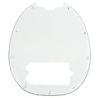 Music Man Stingray 4-String Bass Pickguard - 30+ Colors 3-Ply White - Ploutone