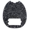 Music Man Stingray 4-String Bass Pickguard - 3-Ply Black Pearl - Ploutone