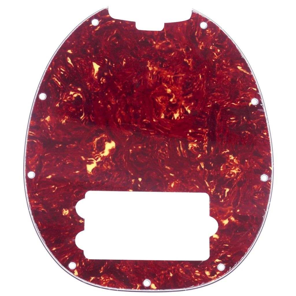Music Man Stingray 4-String Bass Pickguard - 30+ Colors 4-Ply Red Tortoise - Ploutone