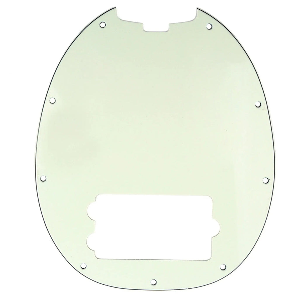 Music Man Stingray 4-String Bass Pickguard - 3-Ply Aged White - Ploutone