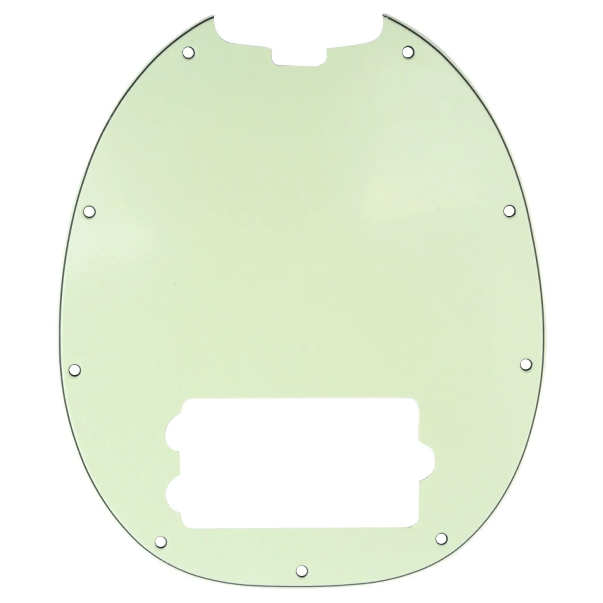 Music Man Stingray 4-String Bass Pickguard - 3-Ply Mint Green - Ploutone