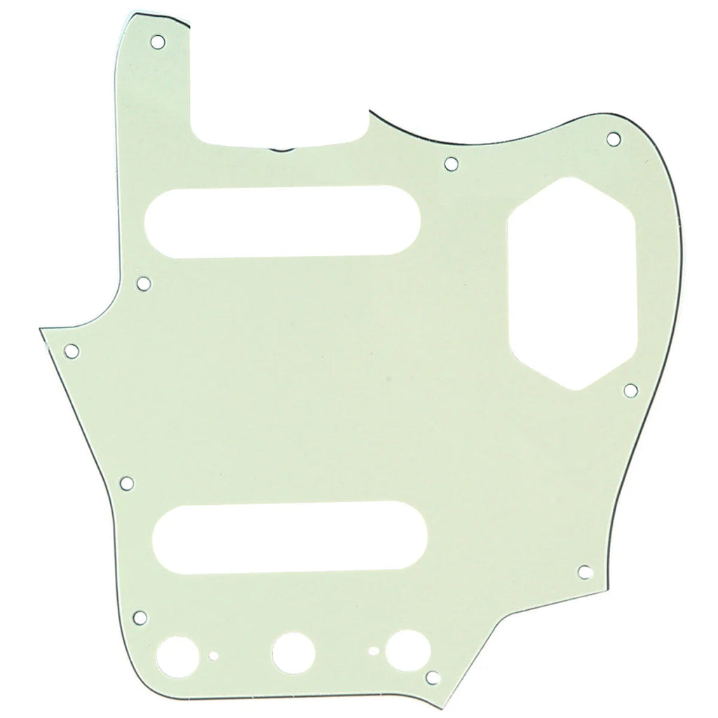 10-Hole SS Jaguar Pickguard for MIJ Fender - 20+ Colors - Ploutone
