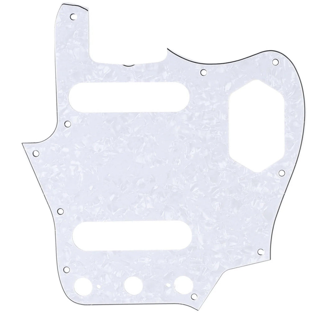 10-Hole SS Jaguar Pickguard for MIJ Fender - 20+ Colors - Ploutone