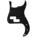 Precision Bass Pickguard - 13-Hole Fits Fender 4-String USA/MIM P-Bass - 25+ Colors 3-Ply Black - Ploutone
