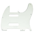 Nashville Telecaster Pickguard 8-Hole SSS - 3-Ply Ivory - Ploutone