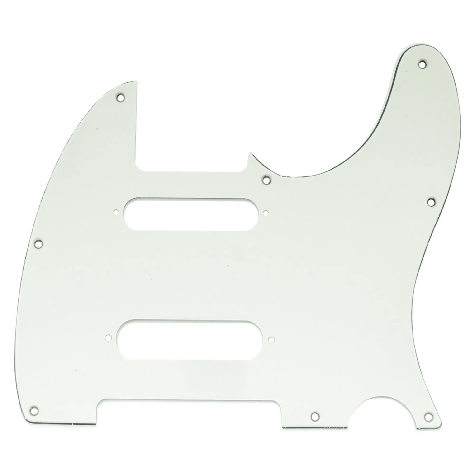 Nashville Telecaster Pickguard 8-Hole SSS - 3-Ply Ivory - Ploutone