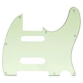Nashville Telecaster Pickguard 8-Hole SSS - 3-Ply Mint Green - Ploutone