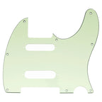 Nashville Telecaster Pickguard 8-Hole SSS - 3-Ply Mint Green - Ploutone