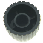 Marshall Amp Knobs - Black with Silver Cap, Push-On (Set of 10) - Ploutone
