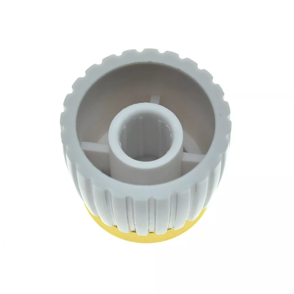 Marshall Amp Knobs - White with Gold Cap, Push-On (Set of 10) - Ploutone