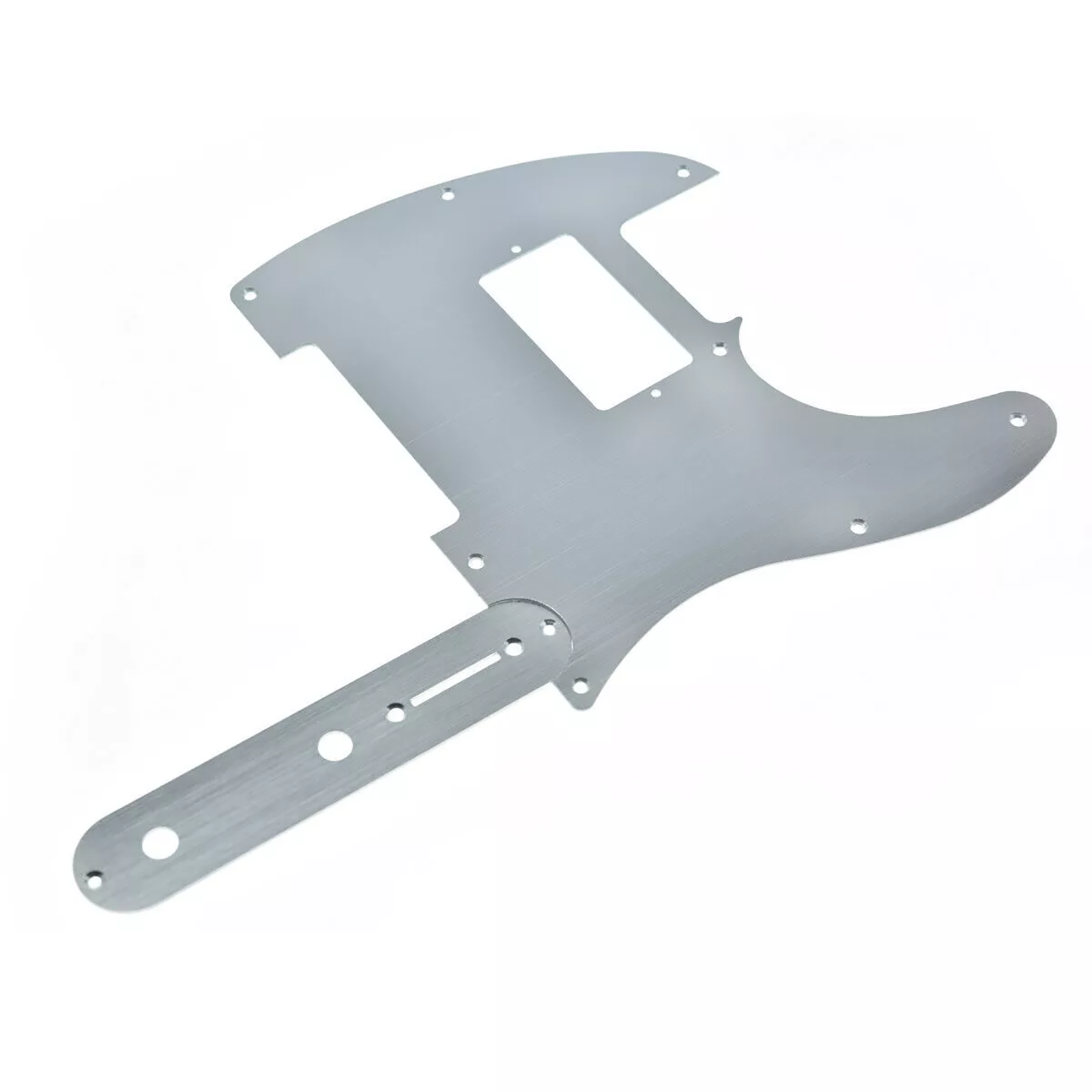 Metal Humbucker Telecaster Pickguard & Control Plate - Aluminum - Ploutone