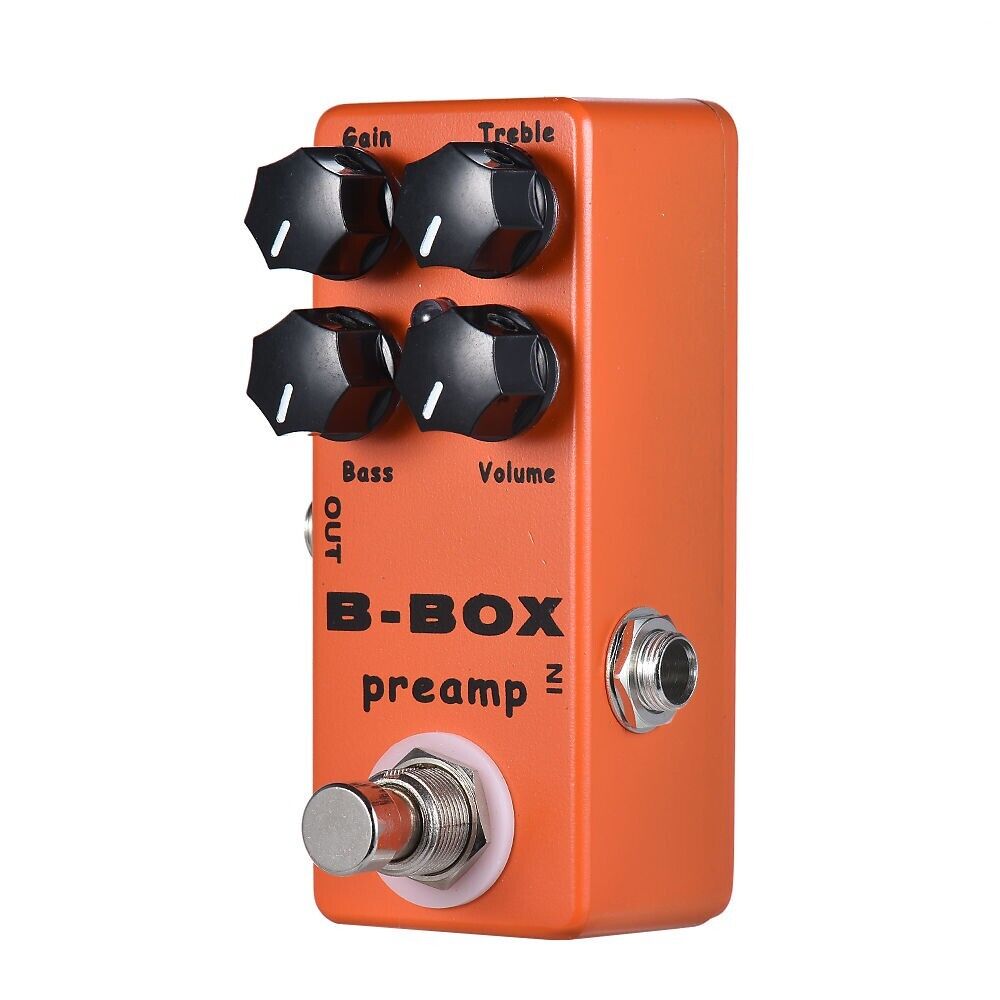 Mosky Audio B-Box Preamp Overdrive Guitar Effect Pedal - Ploutone