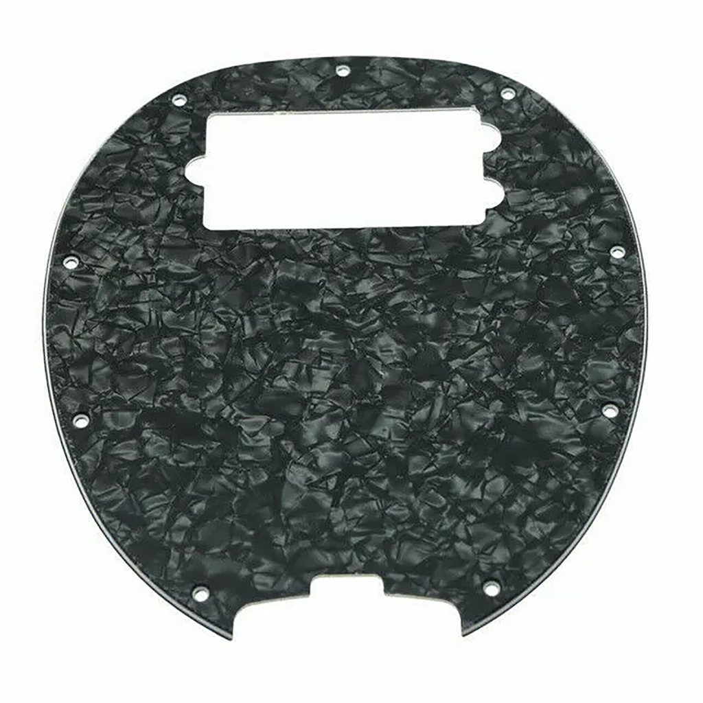 Music Man Stingray 4-String Bass Pickguard - 3-Ply Black Pearl Pickguard from Ploutone