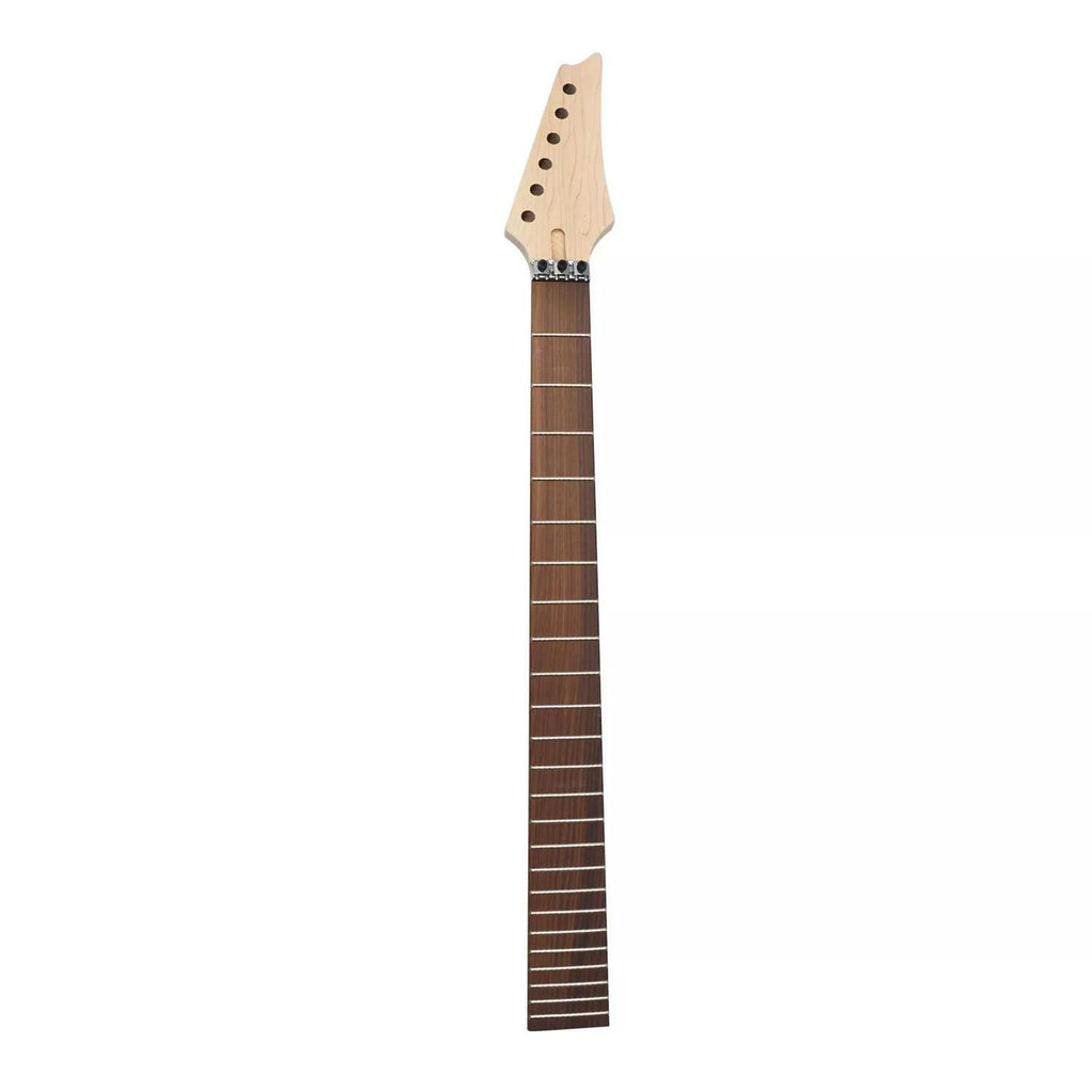 Ibanez-Style 24 Fret Baritone Guitar Neck, Maple & Rosewood Fretboard - Ploutone