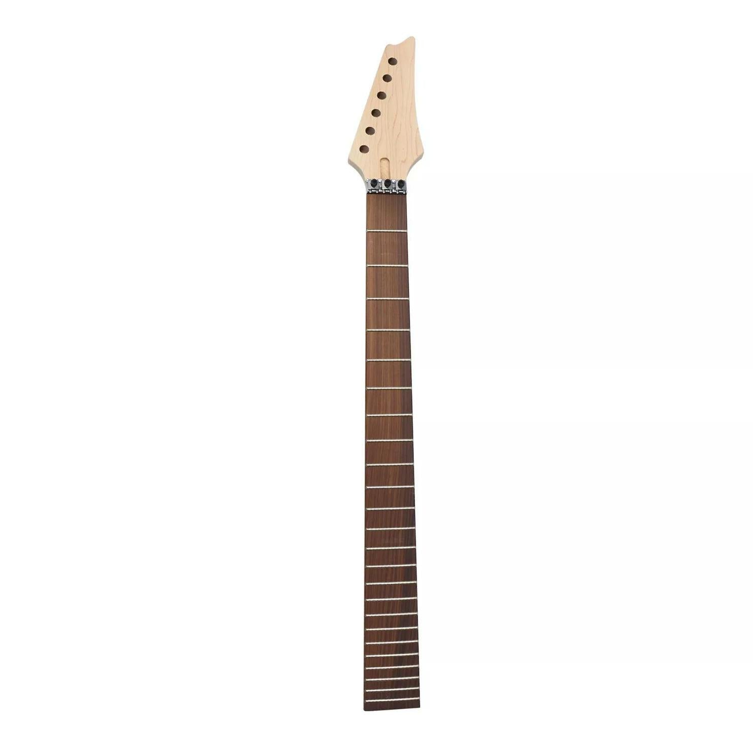 Ibanez-Style 24 Fret Baritone Guitar Neck, Maple & Rosewood Fretboard - Ploutone