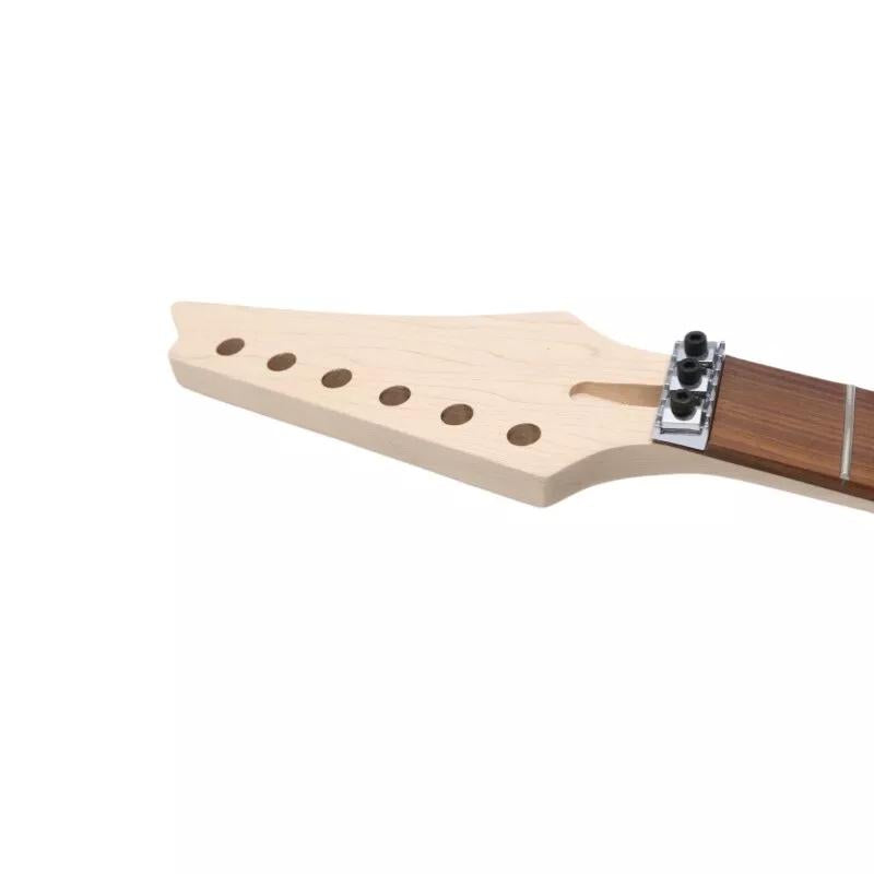 Ibanez-Style 24 Fret Baritone Guitar Neck, Maple & Rosewood Fretboard - Ploutone