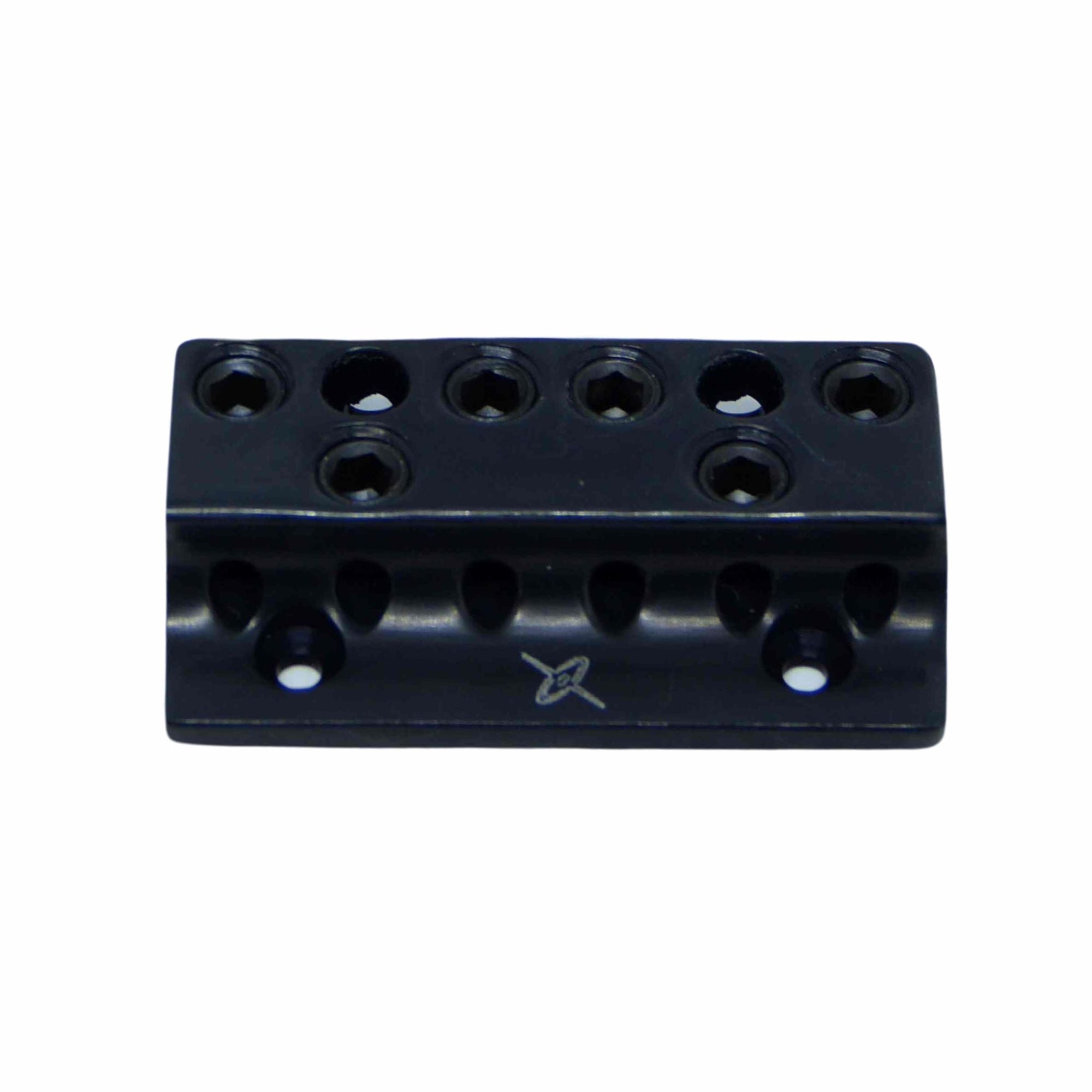 Nova Guitar Parts 6-String Bass Headpiece Headless Bass Nut - Ploutone