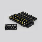 Nova Guitar Parts 7-String Multi-Scale Headless Guitar Bridge - Ploutone