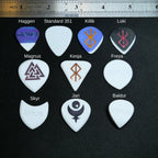 Opus Killik VALKORE™ - Magma Handmade Guitar Pick - Ploutone