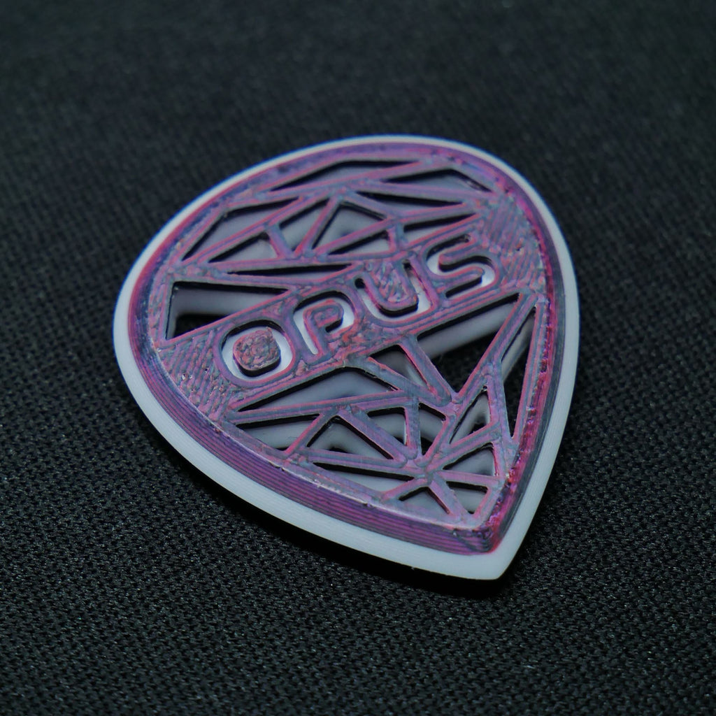 Opus Magnus VALKORE™ - Magma Handmade Guitar Pick - Ploutone
