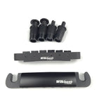 Wilkinson WOGT1 & WOGB2 Tune-O-Matic Bridge for LP Guitar (Bridge & Tailpiece) Black - Ploutone