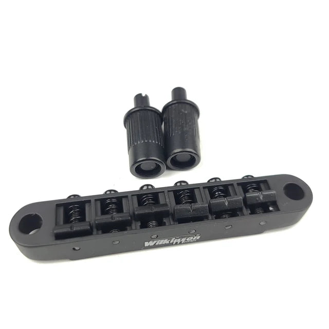 Wilkinson WOGT1 & WOGB2 Tune-O-Matic Bridge for LP Guitar (Bridge & Tailpiece) - Ploutone