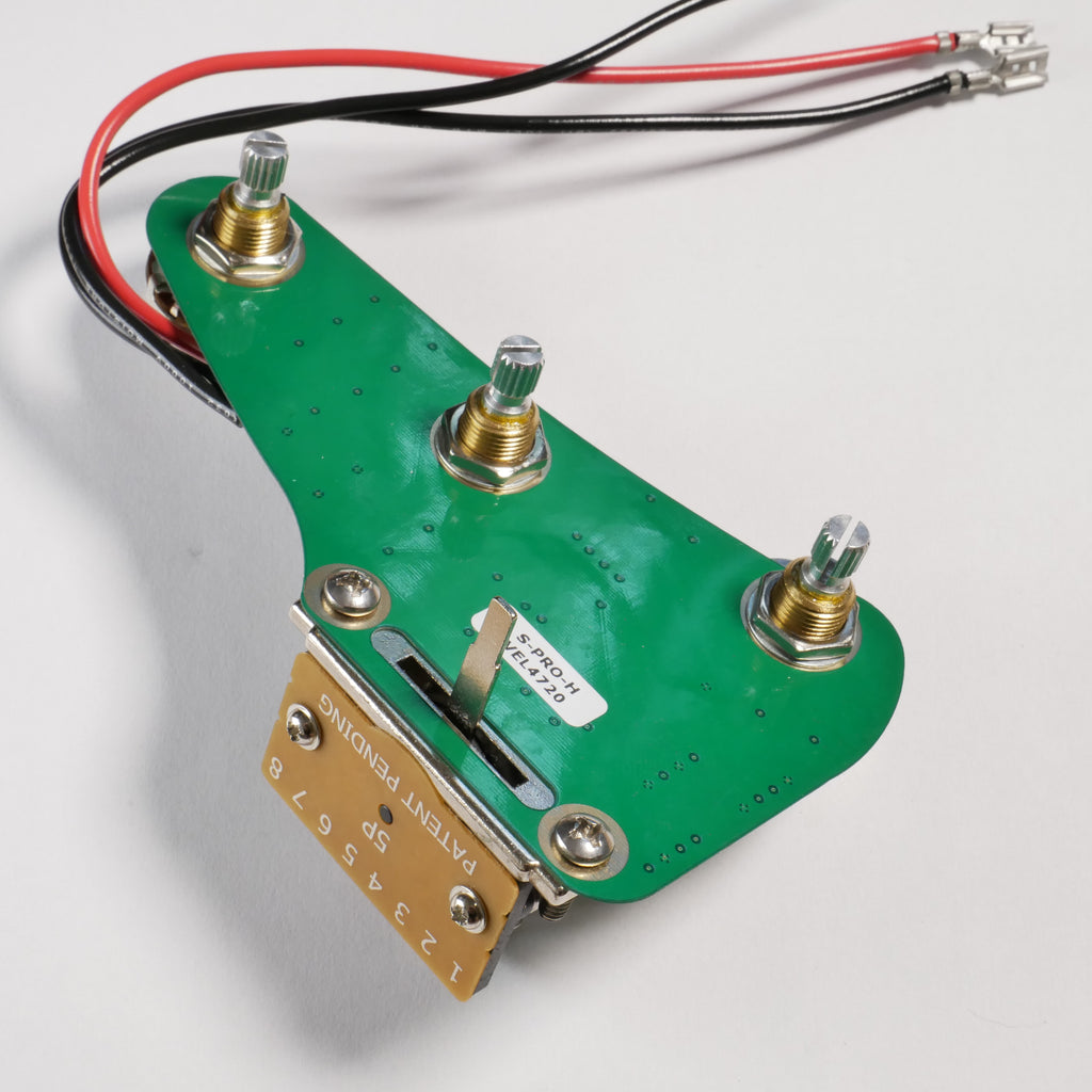 S-PRO Short Board Guitar Wiring Harness (SS, SSH, HSH) - Ploutone