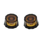 Lampshade Guitar Knobs for PRS USA Core & CE - 24-Spline Split Shaft (Set of 4) - Clear Knobs from Ploutone