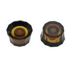 Lampshade Guitar Knobs for PRS USA Core & CE - 24-Spline Split Shaft (Set of 4) - Clear Knobs from Ploutone