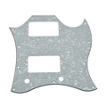 Gibson® SG Standard Full Face Batwing Pickguard - 4-Ply White Pearl - Ploutone