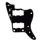 13-Hole Jazzmaster Pickguard - 3-Ply Black - Ploutone