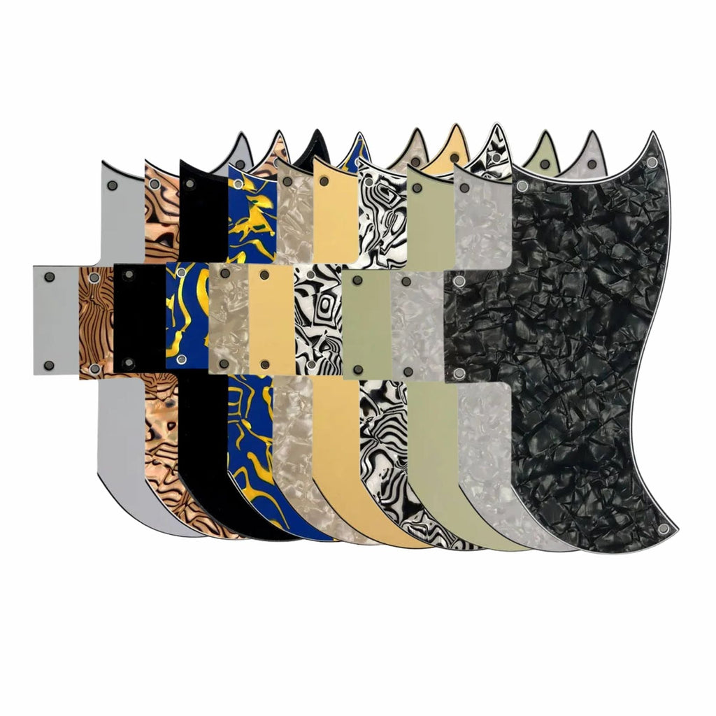 Gibson SG 61' Reissue Half Face Pickguard - 25+ Colors - Ploutone