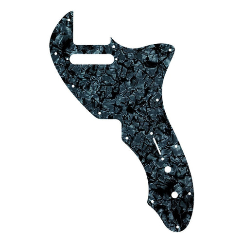 69' Telecaster Thinline Reissue Pickguard - 4-Ply Black Pearl - Ploutone