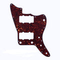 Jazzmaster HH Pickguard (No Upper Controls) - 4-Ply Brown Tortoise - Ploutone