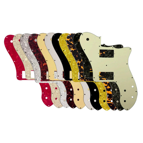 72' Deluxe Telecaster Pickguard (PAF Humbuckers) - 20+ Colors - Ploutone