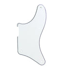 Cabronita Telecaster Pickguard - 10+ Colors 3-Ply White - Ploutone