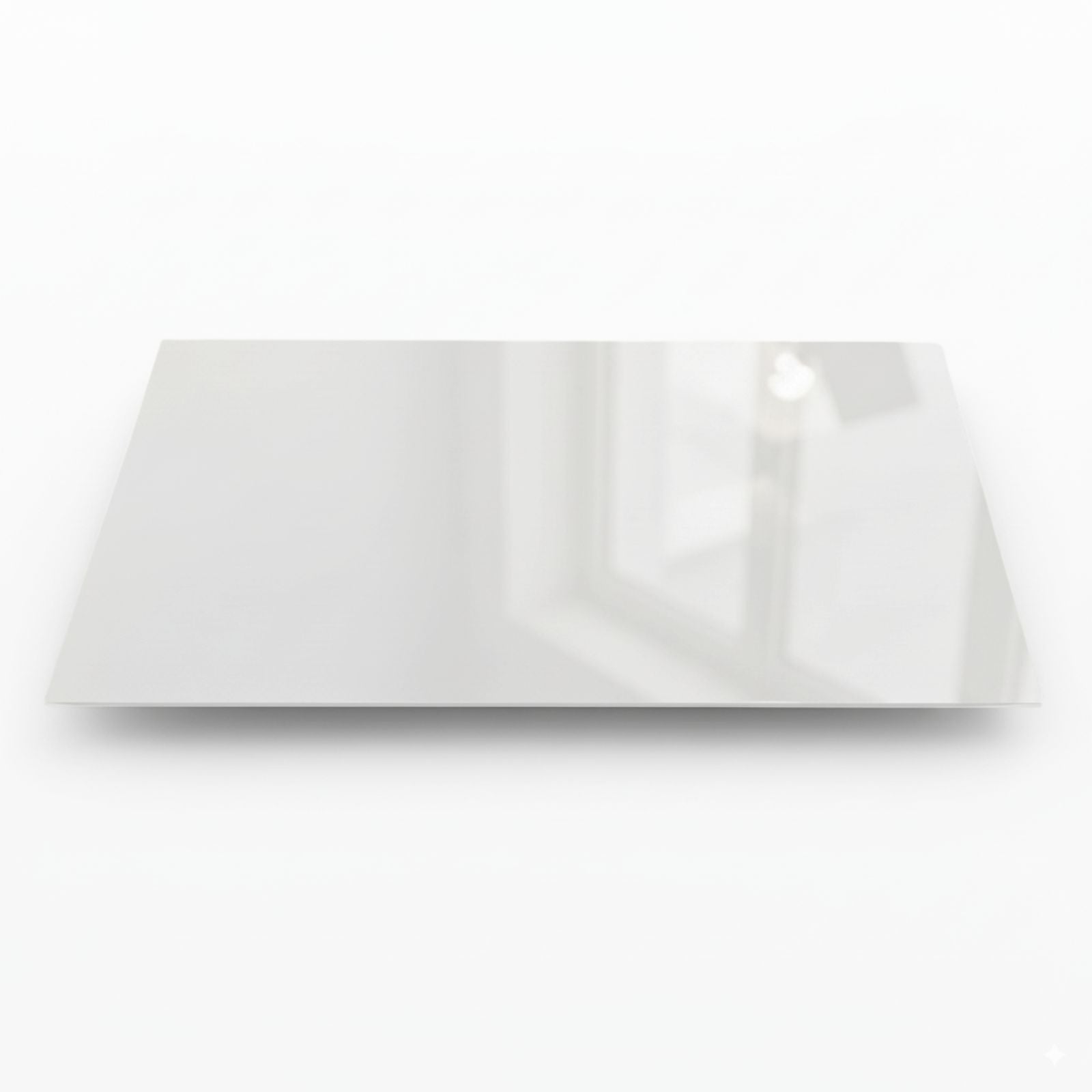 Acrylic Pickguard Material Double Sided Matte & Gloss - White - Ploutone
