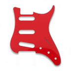 PRS Silver Sky Pickguard 8-Hole SSS - 30+ Colors 4-Ply Red - Ploutone