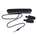 Piezo Tune-O-Matic - Black - Ploutone