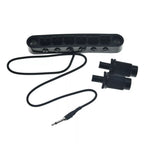 Piezo Tune-O-Matic - Black - Ploutone