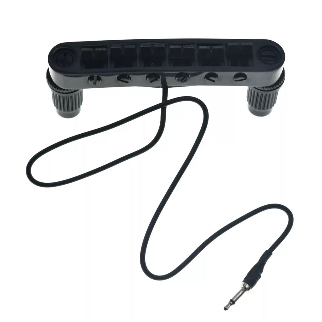 Piezo Tune-O-Matic - Black - Ploutone