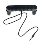 Piezo Tune-O-Matic - Black - Ploutone