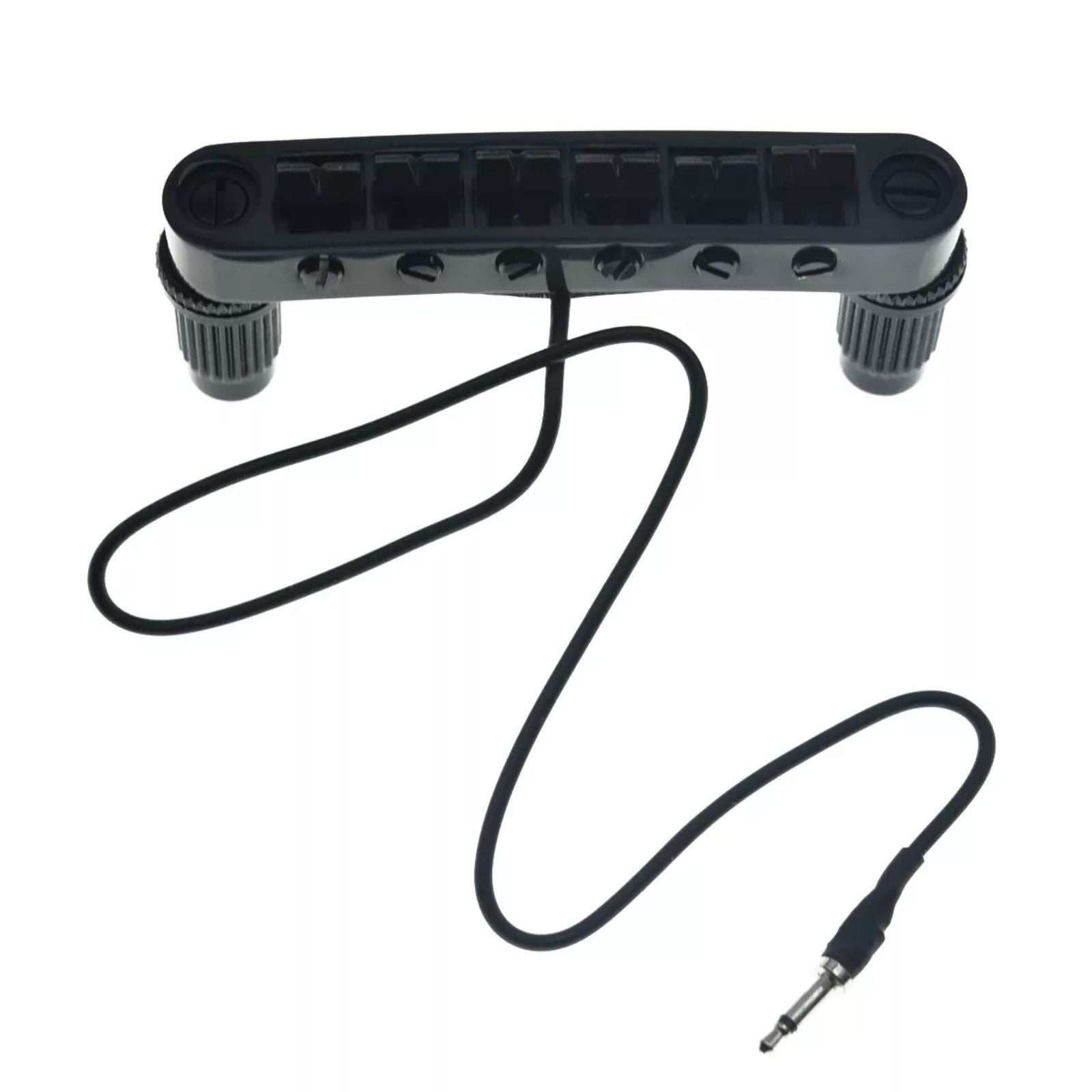 Piezo Tune-O-Matic - Black - Ploutone