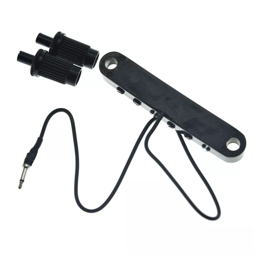 Piezo Tune-O-Matic - Black - Ploutone