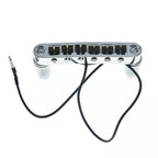 Piezo Tune-O-Matic - Chrome - Ploutone