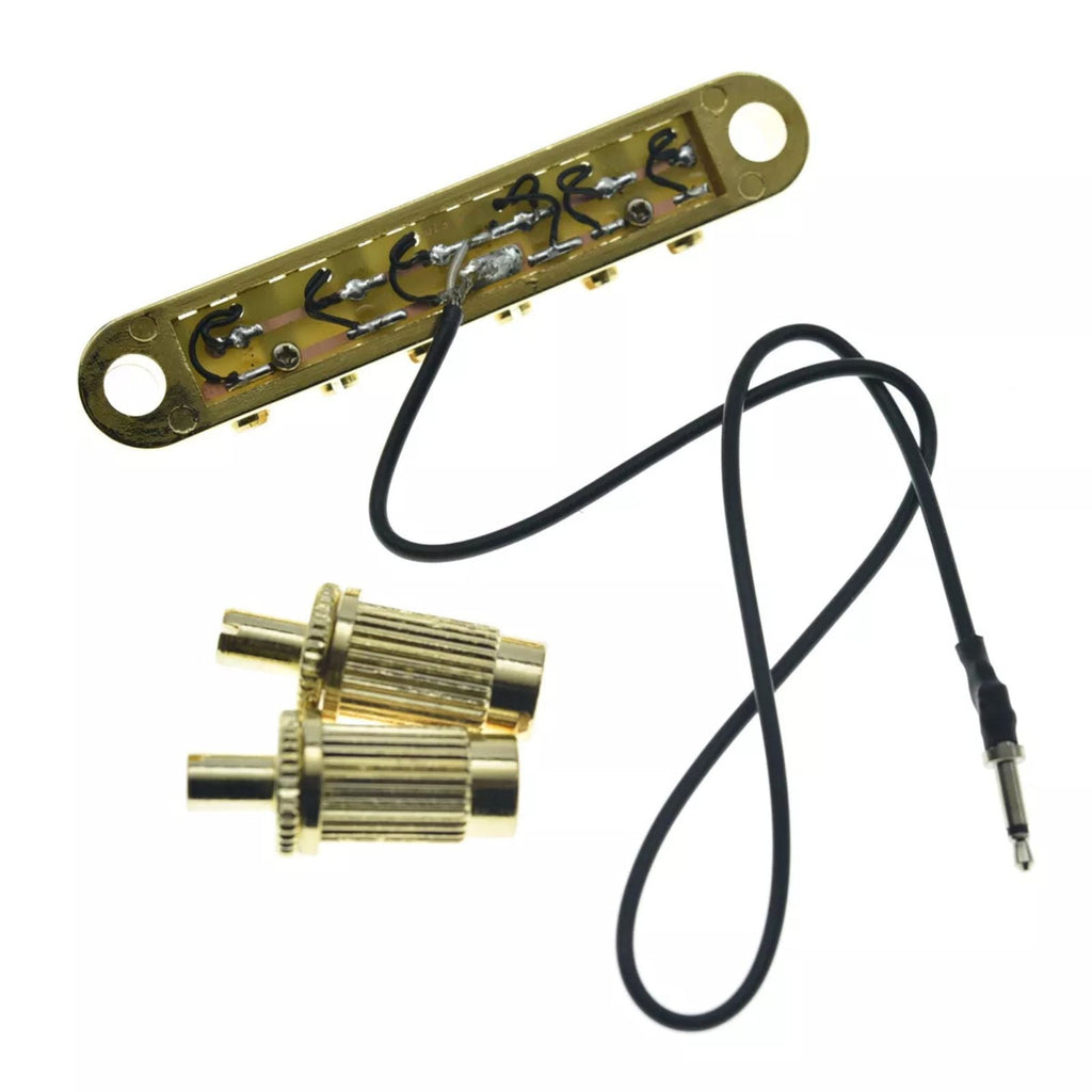 Piezo Tune-O-Matic - Gold - Ploutone