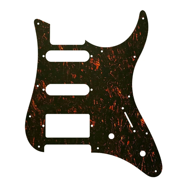 Yamaha Pacifica 012, EG112, 112J Pickguard - 30+ Colors 4-Ply Brown Tortoise - Ploutone