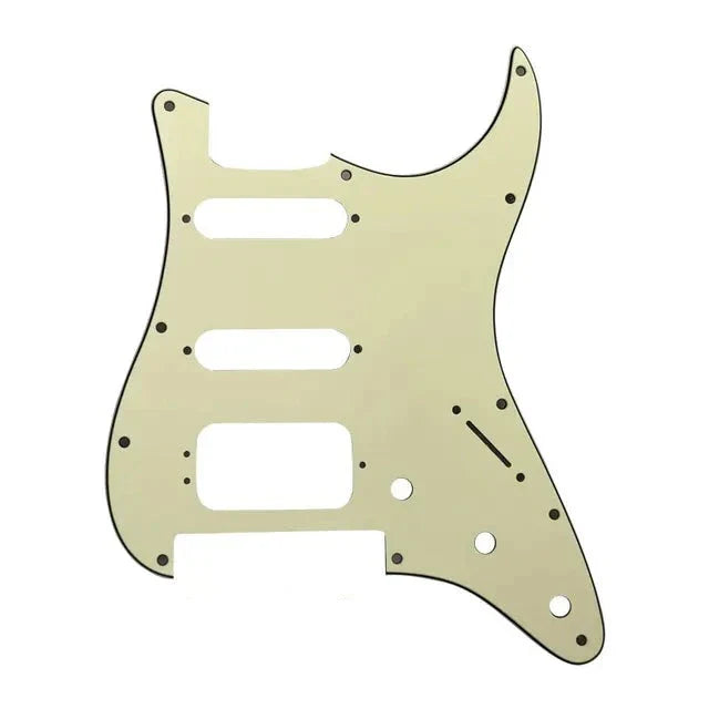 Floyd Rose Strat HSS Pickguard - 20+ Colors 3-Ply Mint Green - Ploutone