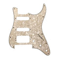 Floyd Rose Strat HSS Pickguard - 11-hole - 4-Ply Parchment Pearl - Ploutone